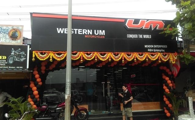UM Motorcycles Opens Dealership In Mumbai; Deliveries In September