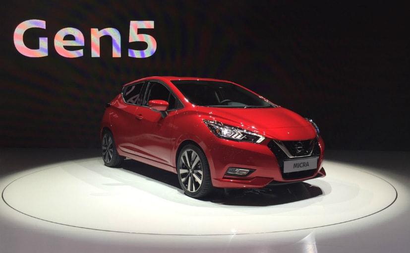Paris Motor Show 2016: Nissan Micra 5th Generation Makes Its Global Debut