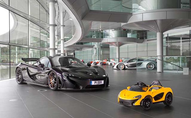 McLaren is now offering a pure electric model of its plug-in hybrid supercar, P1, albeit to customers under the age of 6.