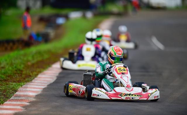 The fifth and final round of the 13th JK Tyre-FMSCI National Rotax Max Karting Championship is underway in Kolhapur and contenders Shahan Ali Mohsin in Micro Max category as well as Ricky Donison in the Senior Max category grabbed pole positions in their respective heats.