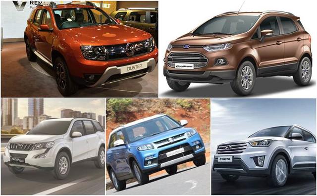 Here are our top 5 picks from the mass market SUVs, right from sub-compact to full-fledged models.