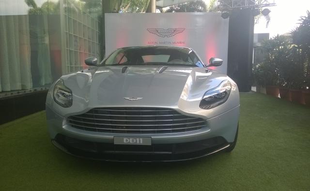 Aston Martin DB11 Showcased In India; Deliveries To Commence From 2017