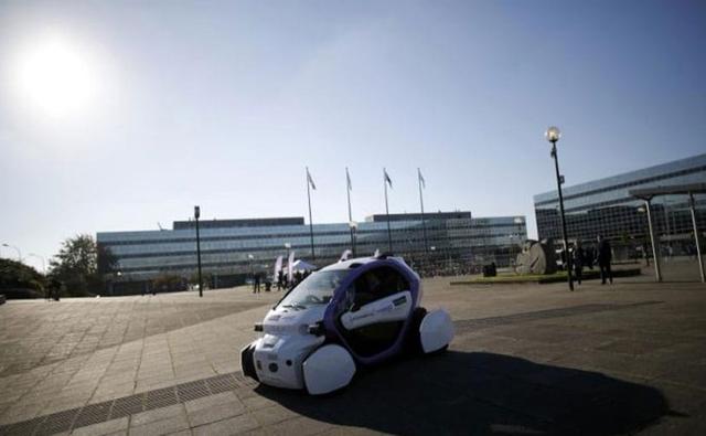 With the steering wheel turning on its own and radar and camera technology guiding it, a driverless car took to Britain's streets for the first time on Tuesday, as part of trials aimed at getting autonomous vehicles onto the roads by 2020.
