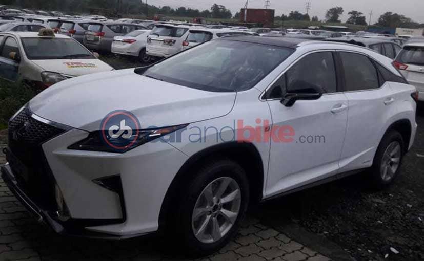 Lexus RC-F Coupe And RX SUV Spotted In India Ahead Of Launch