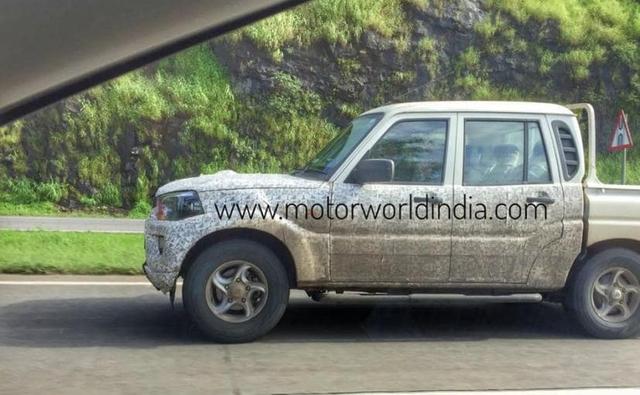 New-Gen Mahindra Scorpio Getaway Pick-Up Spotted Testing In India