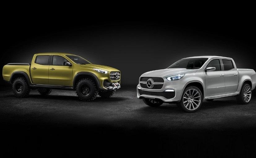 Mercedes-Benz X-Class Pick-Up Concept Revealed; Will Be Launched In 2017