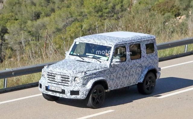 Mercedes-AMG G63 Spotted Testing With Heavy Camouflage