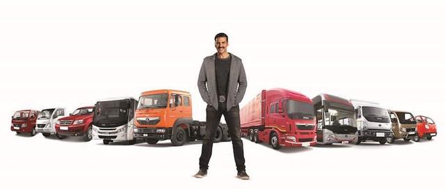 Tata Motors has roped in Indian film industry actor Akshay Kumar as brand ambassador for its commercial vehicle (CV) business unit. "Indian cinema's 'original Khiladi' will make his blockbuster entry in this new role at the launch of Tata Motors' latest offering in commercial vehicles, slated in January 2017," the company said in a statement.