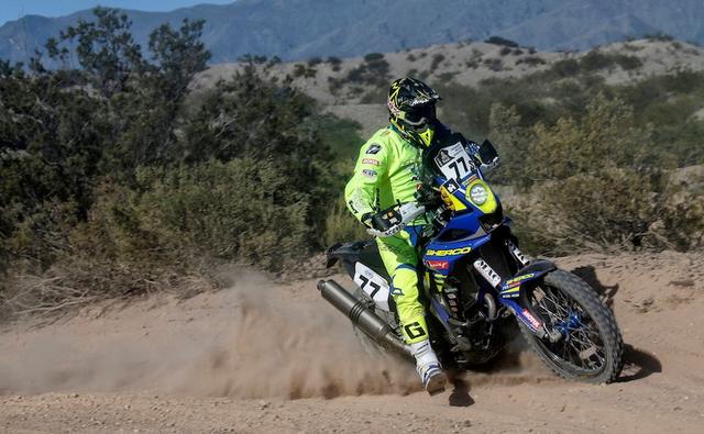 In a major disappointment for Indian motorsport fans, Aravind KP from team Sherco TVS is out of the Dakar Rally 2017. Aravind who made his Dakar debut only this year, had a crash 40 km into Stage 3 of the rally damaging his right shoulder seriously. This, in addition to yesterday's crash that left him with a broken wrist, made it extremely difficult for the Bangalore boy to continue.