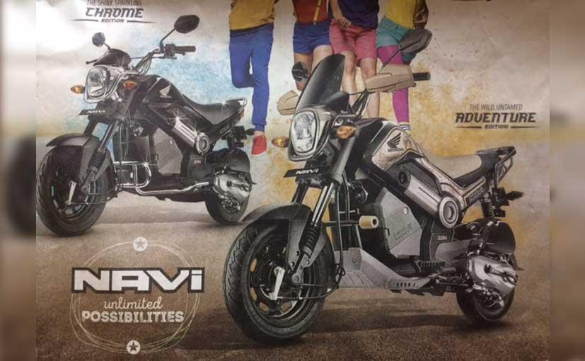 Honda Navi Chrome And Adventure Edition To Be Launched This Year