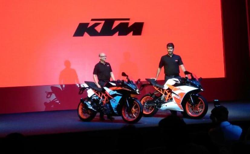2017 KTM RC 390 And RC 200 Launched At Rs. 2.25 Lakh And Rs. 1.71 Lakh, Respectively