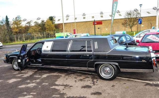 US president Donal Trump's 1988 Cadillac Limousine is currently set to go under the hammer in the UK. Better known as the Cadillac Trump, the car is currently up for sale at a dealership in Gloucester, UK.