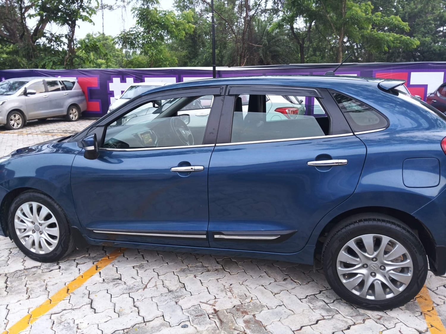 View 2018 Maruti Suzuki Baleno Alpha CVT Petrol BS IV Image 2 Used 2018 Maruti Suzuki Baleno Alpha CVT Petrol BS IV Image 2