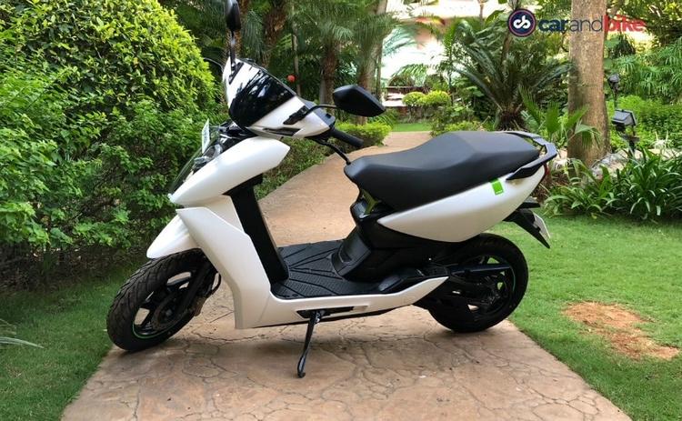 Ather 450 Electric Scooter Launched; Priced At Rs. 1.24 Lakh