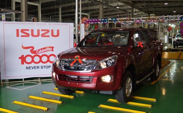 Isuzu India Rolls Out 10,000th Vehicle From Its Sri City Plant