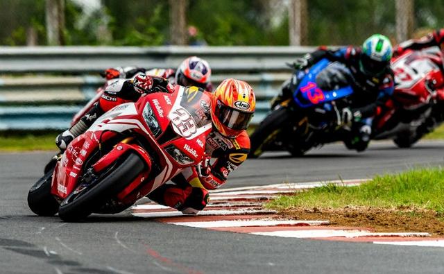 The factory-backed Idemitsu Honda Racing India Team by T. Ten10 Racing made a fantastic start in Round 4 of the 2018 Asia Road Racing Championship (ARRC). The current round of the ARRC is being held at the Madras Motor Race Track (MMRT), and the team managed to secure a podium finish in its home ground for the first time. Honda's solo entry in the premier SuperSport 600 (SS600) class, Taiga Hada finished third taking the team's first-ever podium finish. This is Idemitsu Honda team's first year in ARRC.