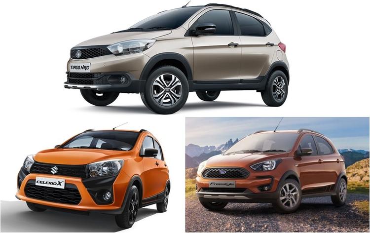 Tata Tiago NRG vs Maruti Suzuki Celerio X vs Ford Freestyle: Price Comparison