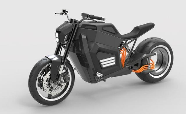 The RMK E2 is an aluminium frame electric motorcycle and its unique feature is that it not only uses a hubless rear wheel, but the rear wheel is the electric motor.