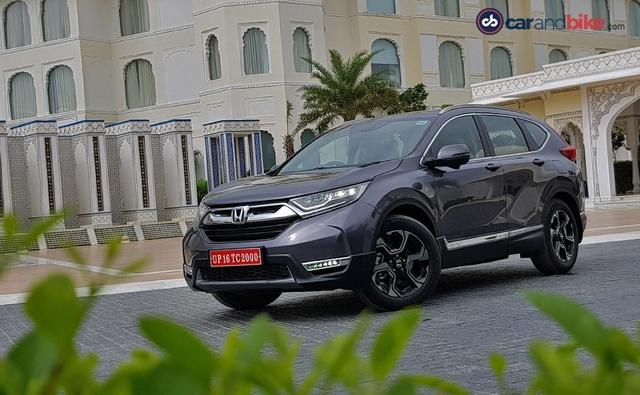 2018 Honda CR-V India Launch Live Updates: Images, Specifications, Prices