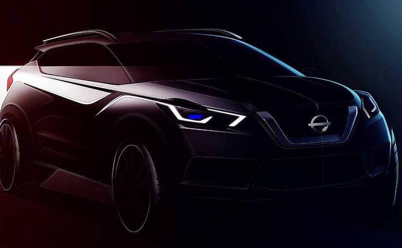 Nissan Kicks Compact SUV Sketches Released For India