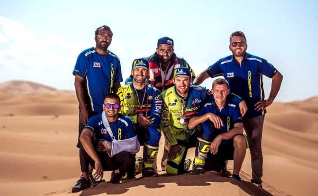 Sherco TVS Rally Team won the 15th edition of PanAfrica Rally with rider Michael Metge finishing at the top in the overall standings. The rider completed the entire race in 12h51m53s, and was followed by teammates Adrien Merge in the third place completing the course in 13h37m48s. Sherco TVS' Indian rider Abdul Wahid Tanveer put up a brilliant show as well finishing at the top of the Enduring class and eighth in the overall standings. Aravind KP had to retire early from the rally owing to a crash on Stage 1 and couldn't continue after that. In another proud moment, the only Indian privateer Ashish Raorane finished eighth in the Enduro category and 18th overall, in what was his first-ever international rally.