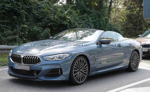 BMW 8 Series Convertible Spotted With Minimal Camouflage