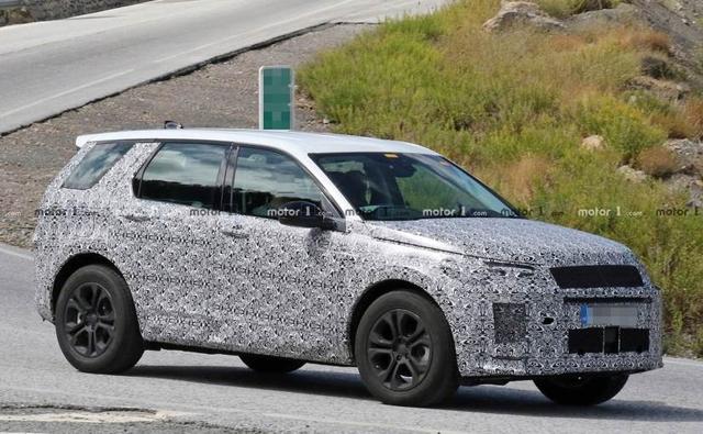 Land Rover Discovery Sport Facelift Spotted Testing