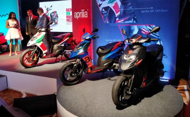 Aprilia SR 150 ABS To Arrive In January 2019, Prices Start At Rs 82,000