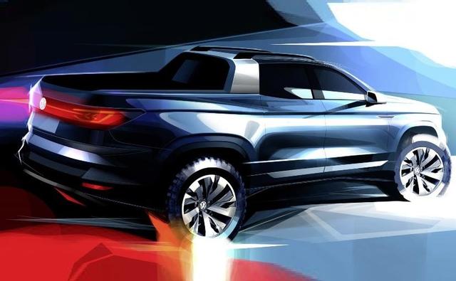Volkswagen has released the first teaser image for its upcoming pickup truck concept1 that is slated to be showcased at the Sao Paulo International Motor Show, in Brazil. The German automaker says that the new pickup concept1 will be positioned below the Amarok.