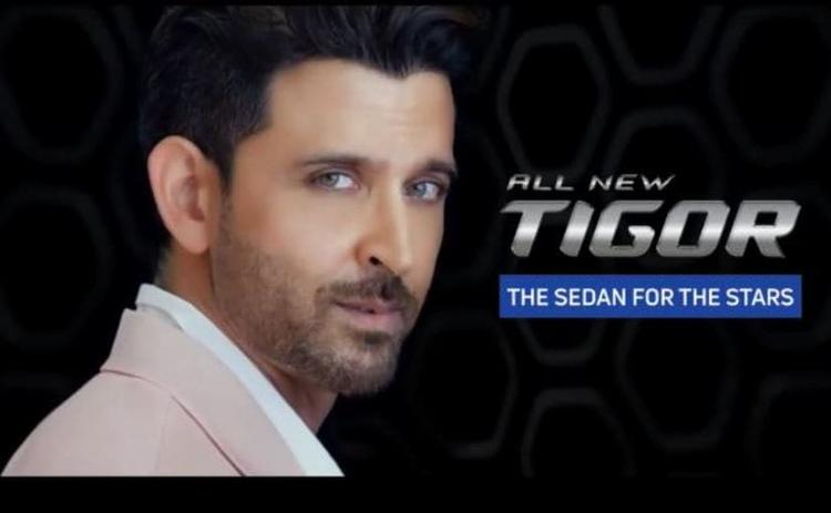 Actor Hrithik Roshan Will Be The Brand Ambassador For The Upcoming Refreshed Tata Tigor