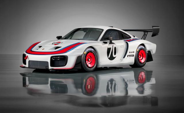 Porsche has unveiled the new 935 on the occasion of the historic "Rennsport Reunion" motorsport event at Laguna Seca Raceway in California. The 691 bhp racer featuring a body reminiscent of the legendary Porsche 935/78 will be produced in a limited number of 77 units. The race car's technology for clubsport events and private training on racetracks is based on the 911 GT2 RS high-performance sports car. Like its historic predecessor, most of the body has been replaced or supplemented by carbon-fibre composite parts (CFRP). The aerodynamics is a completely new development and pays tribute to the Porsche 935/78 Le Mans race car, which fans dubbed "Moby Dick" due to its elongated shape, massive fairings and white base colour.
