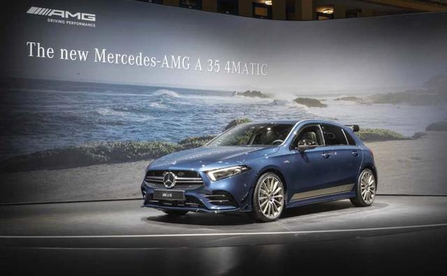 The 2019 Mercedes-AMG A35 has made its public debut at the 2018 Paris Motor Show. The new performance hatchback was unveiled last month online, and this is the first time the car is being seen in flesh. The new Mercedes-AMG A35 is positioned between the range-topping A45 and the standard A-Class, as the more tamed AMG, if that can ever be said. It's will also be slightly more affordable over the A45 AMG without necessarily compromising on fun.