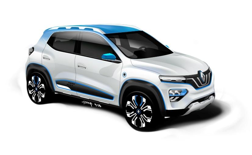 2018 Paris Motor Show: Renault Kwid Electric K-ZE Concept Showcased