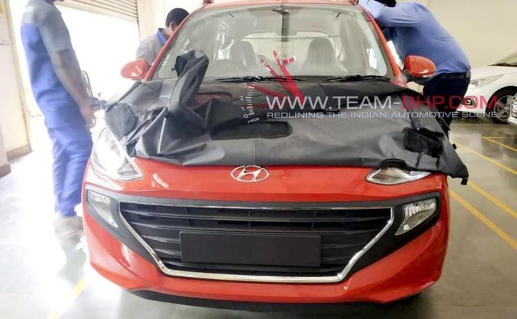 All-New Hyundai Santro (AH2 Hatchback) Spotted Ahead Of Official Debut