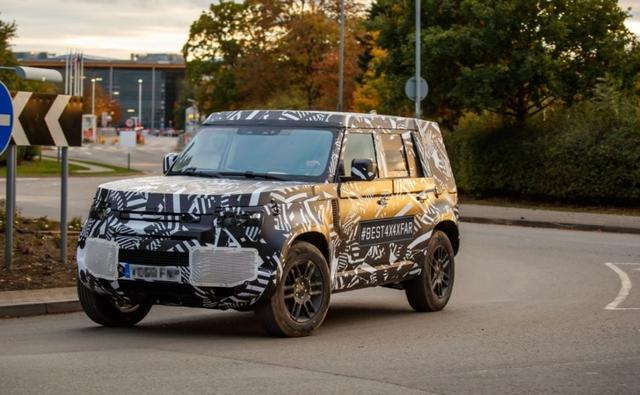 Some of the first spy photos of the upcoming new-gen Land Rover Defender have surfaced online. This is one of the early prototypes of the new 4x4 SUV that has been spotted undergoing testing on public roads.