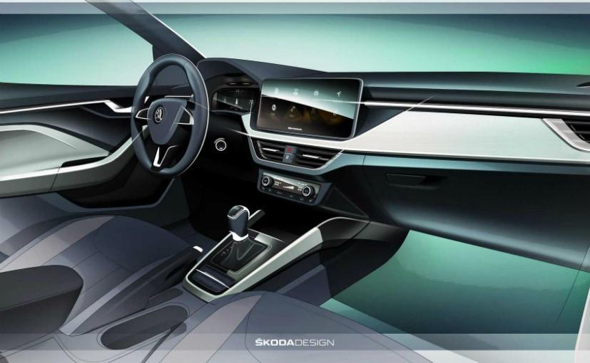 New Skoda Scala Hatchback Interior Officially Teased