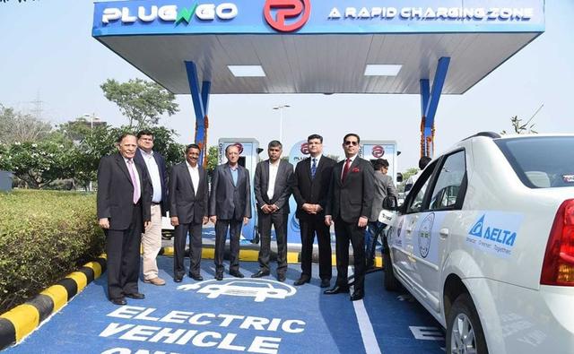 Electric Vehicle start-up, EV Motors has launched its first public EV charging outlet- PlugNgo in India, assembled at the DLF area in Gurgaon, Haryana. EV Motors has tied up with DLF, Delta Electronics India and ABB India for further development and expansion of the project. It will be spending $ 200 million in next five years and plans to set up 6500 EV charging stations across India. The chargers will be assembled at malls and commercial complexes which will be networked and connected to PlugNgo cloud based integrated software program.