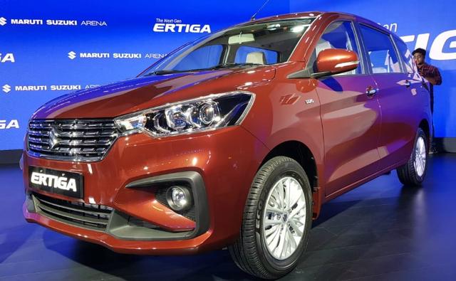 New Maruti Suzuki Ertiga Gets Nearly 10000 Bookings In One Week