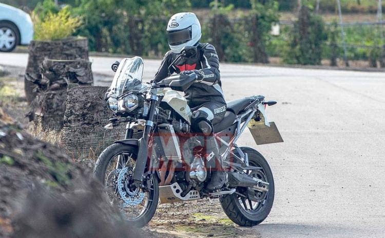 New Triumph Tiger 800 Spotted Testing