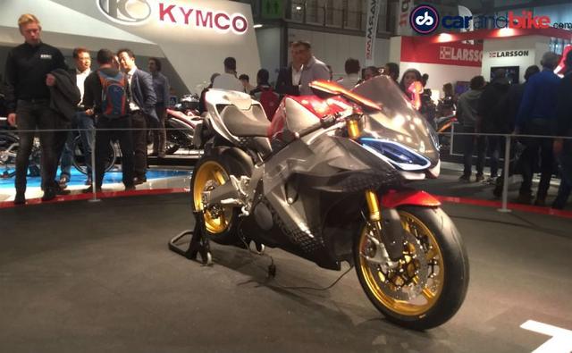 Largely known for its range affordable scooters, Taiwan's KYMCO has revealed the SuperNEX Electric superbike concept at the 2018 EICMA Motorcycle Show in Milan, Italy. The concept motorcycle does come as quite a surprise, especially since KYMCO is not known for performance offerings as such. Nevertheless, the SuperNEX concept aims to change that with its stunning looks and delectable performance numbers. The manufacturer though hasn't revealed complete details or a confirmation production timeline for the electric concept motorcycle.