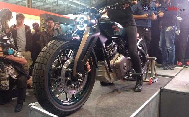 After teasing it over a week, Royal Enfield has pulled the wraps off the Concept KX motorcycle at the 2018 EICMA Motorcycle Show in Milan, Italy. The Royal Enfield Concept KX is a design study and takes inspiration from the 1938 Royal Enfield that was powered by an 1140 cc V-Twin engine and was the largest displacement motorcycle from the manufacturer at the time. The Concept KX though remains a one-off prototype for now with no plans of production, but we could see the design evolve and influence Royal Enfield motorcycles in the future, including a high displacement V-Twin powered model.