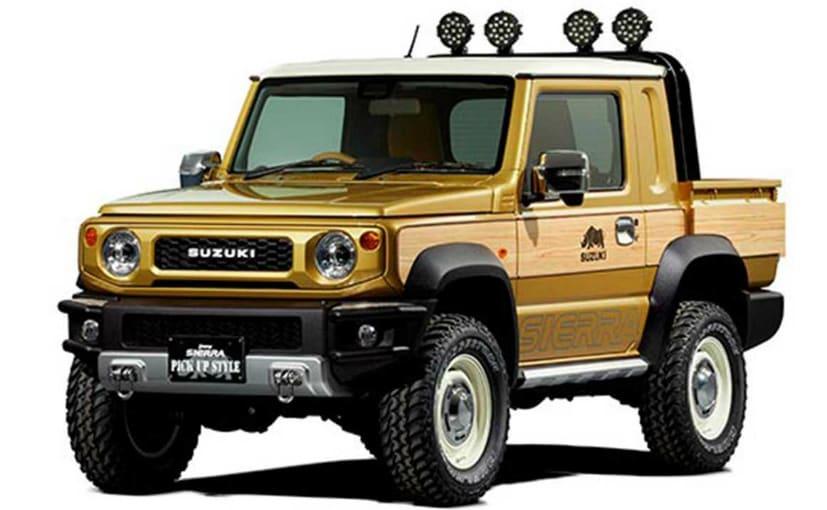 Suzuki Showcases Retro Themed Jimny Pickup With Woody Styling