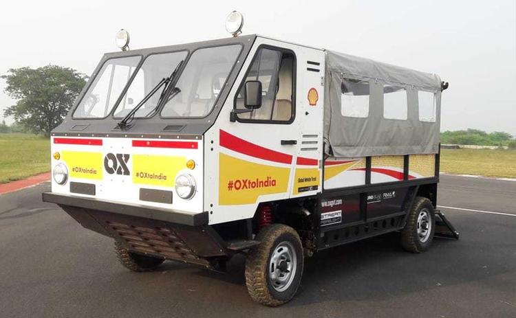 OX Flat-Pack Kit Truck Showcased In India