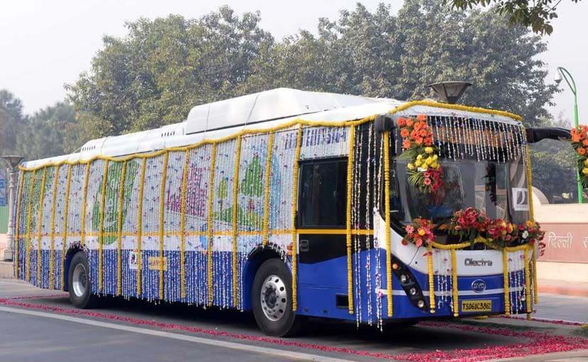Delhi Government Starts Trials Of  Olectra-BYD eBuzz K9 Electric Bus To Combat Pollution