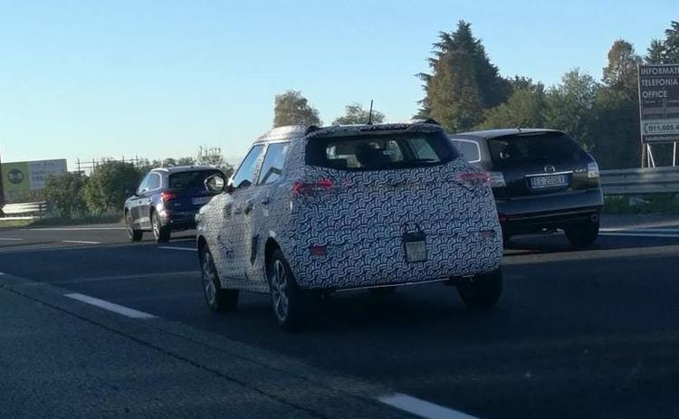 Mahindra XUV300 Spotted Testing In Italy