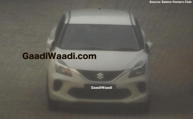 Maruti Suzuki Baleno Facelift Spotted For The First Time
