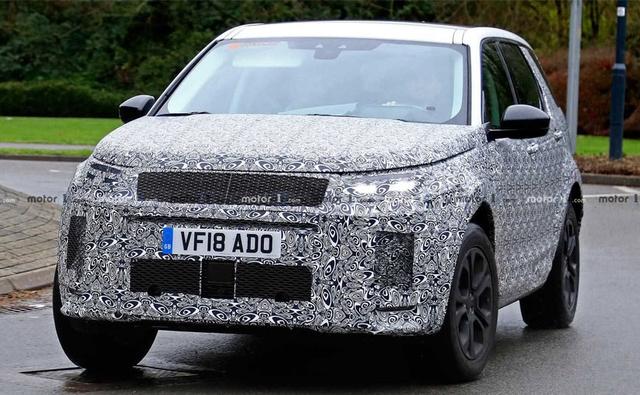 New Land Rover Discovery Sport Spied Testing