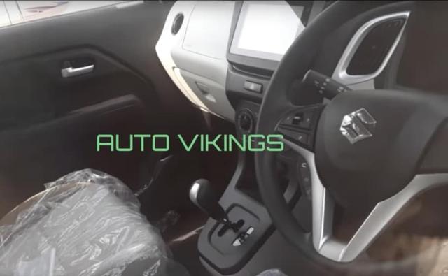 2019 Maruti Suzuki Wagon R AMT - Interior Images Leaked