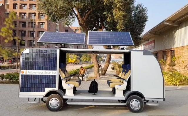 Students Design Driverless Bus That Runs on Solar Power, Cost Rs. 15 Lakh