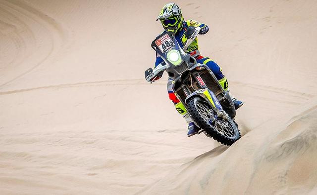 Sherco TVS Factory Team's Aravind KP has become the only Indian rider to complete the 2019 Dakar Rally. The 10 day long rally finally came to its conclusion earlier today with the riders traversing 5000 km of treacherous terrains, sand dunes, rocks and fesh-fesh in Peru, South America. Aravind is not just the only Indian rider to complete the rally this year, but the only second ever to do so after CS Santosh. The latter, who was competing with Hero MotoSports Team Rally crashed out of Dakar in Stage 5.